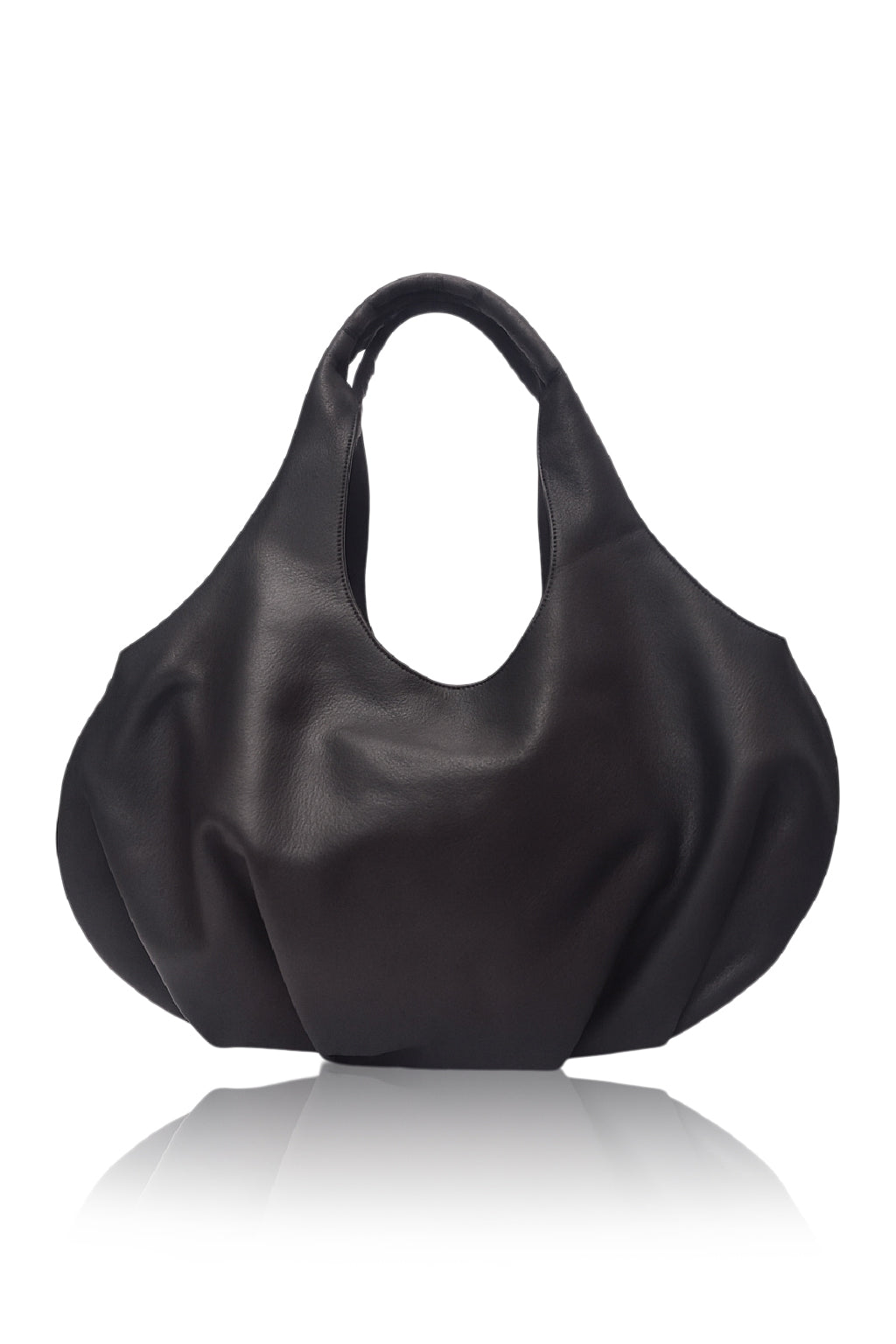Velara Small Slouchy Leather Tote