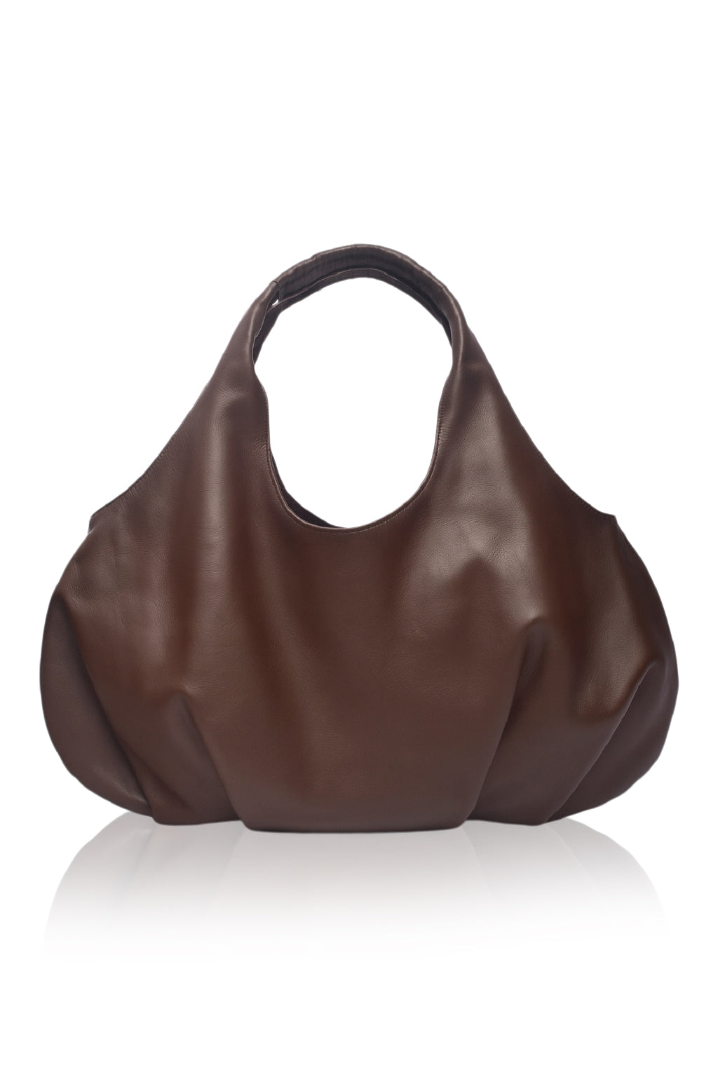Velara Small Slouchy Leather Tote